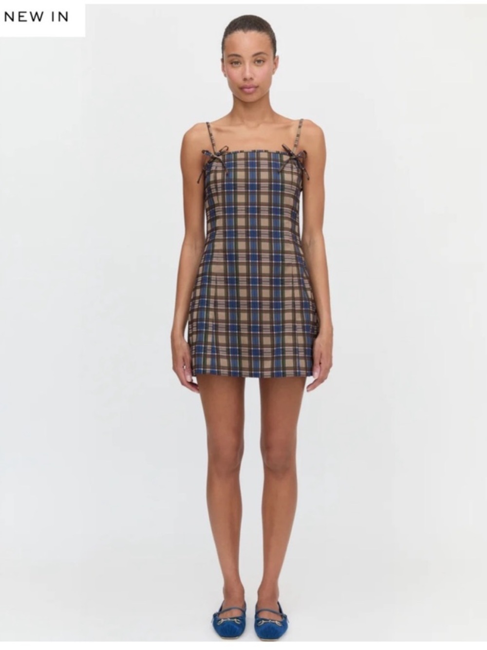 Nwt Hill House Brown Spencer Plaid Rennie Dress Size Xxl